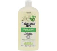 Natessance Shampoing purifiant Tea Tree Bio et kératine végétale – 500 ml