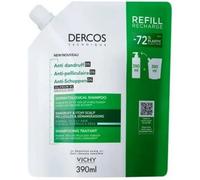 Parapharmacie en ligne > Beauté & Soins > Soins des cheveux > Shampooings > Recharges shampooing Vichy Dercos Shampooing Traitant Anti-Pelliculaire Cheveux Normaux à Gras Recharge 390 ml