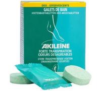 Parapharmacie en ligne > Beauté & Soins > Soins des pieds Akileïne Galets de Bain Déo-Effervescents Transpiration Intense x 7