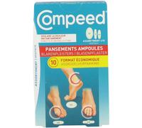 Parapharmacie en ligne > Beauté & Soins > Soins des pieds Compeed Pansements Ampoules Moyen Format 3 Tailles Pansements x 10