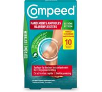 Parapharmacie en ligne > Beauté & Soins > Soins des pieds Compeed Pansements Ampoules Moyen Format Extrême Pansements x 10