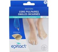Parapharmacie en ligne > Beauté & Soins > Soins des pieds Epitact Doigtiers Ajustables à l'Epithelium Taille S x 2