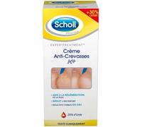 Scholl Crème pieds anti-crevasses K+ 120 ml