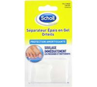 Scholl Séparateur d'orteils épais pour orteils chevauchés