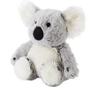 Warmies Bouillotte chauffante Koala – micro-ondes à graines avec housse peluche Gris
