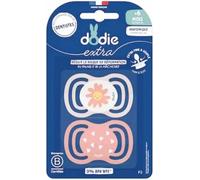 Dodie Sucette anatomique Extra +6 mois F2 Nature Rose 2 unités
