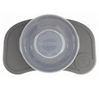 Twistshake Click-Mat Mini – avec jeu d'assiettes – blanc