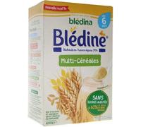 Parapharmacie en ligne > Bébé & Maman > Alimentation bébé Blédine Céréales Multicéréales 400 g