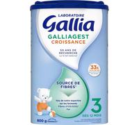 Gallia galliagest croissance lait 3ème âge 800g
