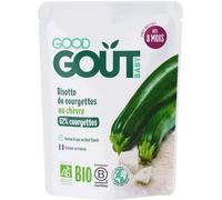 Parapharmacie en ligne > Bébé & Maman > Alimentation bébé Good Goût Bio Risotto de Courgettes au Chèvre 190 g