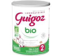 Parapharmacie en ligne > Bébé & Maman > Alimentation bébé Guigoz Bio 2 lait 2 ème Âge 800 g