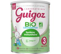 GUIGOZ BIO 3 Croissance - Lait de croissance en poudre de 10 mois à 3 ans - Boîte de 800g