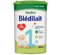 Parapharmacie en ligne > Bébé & Maman > Alimentation bébé > Laits infantiles > Laits 1er âge Blédina Blédilait 1er Âge de 0 à 6 Mois 900 g