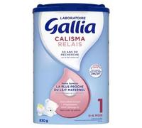 Parapharmacie en ligne > Bébé & Maman > Alimentation bébé > Laits infantiles > Laits 1er âge Gallia Calisma Relais 1er Âge 0-6 Mois 830 g