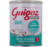 GUIGOZ® Expert AR 1 Antirégurgitations 0-6 mois Poudre 780 g