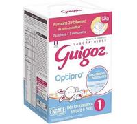 Parapharmacie en ligne > Bébé & Maman > Alimentation bébé > Laits infantiles > Laits 1er âge Guigoz Optipro 1 Bag in Box 1200 g