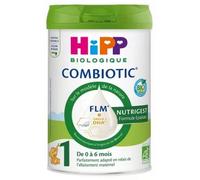 Parapharmacie en ligne > Bébé & Maman > Alimentation bébé > Laits infantiles > Laits 1er âge HiPP Combiotic 1 Lait pour Nourrissons Formule Épaissie de 0 à 6 Mois Bio 800 g