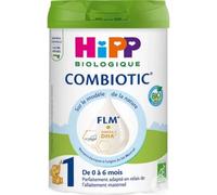 HiPP - Combiotic FLM - Lait 1 Pour Nourrissons - Boîte - 800g - BIOLOGIQUE