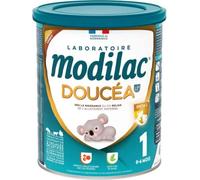 Parapharmacie en ligne > Bébé & Maman > Alimentation bébé > Laits infantiles > Laits 1er âge Modilac Doucéa LF+ Lait 1er âge 800 g