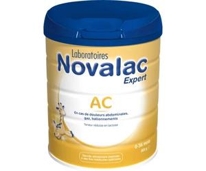 Parapharmacie en ligne > Bébé & Maman > Alimentation bébé > Laits infantiles > Laits 1er âge Novalac Expert AC lait 0-36 Mois Poudre de Lait 800 g
