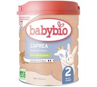 Parapharmacie en ligne > Bébé & Maman > Alimentation bébé > Laits infantiles > Laits 2ème âge Babybio Caprea 2 au Lait de Chèvre de 6 à 12 Mois Bio 800 g