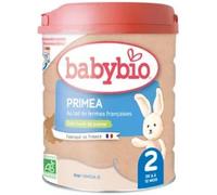 Parapharmacie en ligne > Bébé & Maman > Alimentation bébé > Laits infantiles > Laits 2ème âge Babybio Primea 2 au Lait de Fermes Françaises de 6 à 12 Mois Bio Poudre 800 g