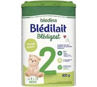 Parapharmacie en ligne > Bébé & Maman > Alimentation bébé > Laits infantiles > Laits 2ème âge Blédina Blédilait Blédigest 2ème Age 820 g