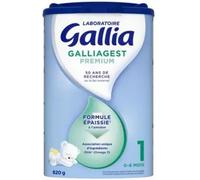 Parapharmacie en ligne > Bébé & Maman > Alimentation bébé > Laits infantiles > Laits 2ème âge Gallia Galliagest Premium 1er Âge 0-6 Mois 820 g