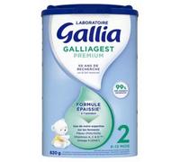 Gallia Galliagest Premium 2 Lait en Poudre 6 à 12 mois 820g