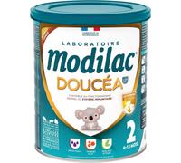 Parapharmacie en ligne > Bébé & Maman > Alimentation bébé > Laits infantiles > Laits 2ème âge Modilac Doucéa 2 De 6 à 12 Mois 820 g - Laits 2ème âge - Pharmacie en ligne LaSante.net