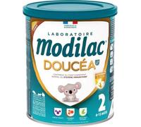 Parapharmacie en ligne > Bébé & Maman > Alimentation bébé > Laits infantiles > Laits 2ème âge Modilac Doucéa 2 de 6 à 12 Mois 820 g
