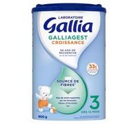 Gallia Galliagest Croissance Lait 3ème Âge 900g