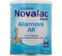 Parapharmacie en ligne > Bébé & Maman > Alimentation bébé > Laits infantiles > Laits spécifiques Novalac Expert Allernova AR Lait 0-36 Mois Poudre 400 g