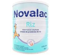 Parapharmacie en ligne > Bébé & Maman > Alimentation bébé Novalac Alternative Végétale Riz 800 g