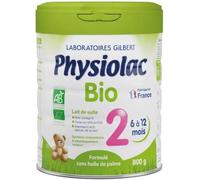 Parapharmacie en ligne > Bébé & Maman > Alimentation bébé Physiolac Bio 2ème âge 800 g