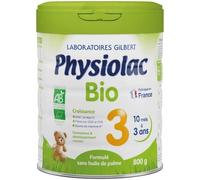 Parapharmacie en ligne > Bébé & Maman > Alimentation bébé Physiolac Bio Croissance 3 800 g