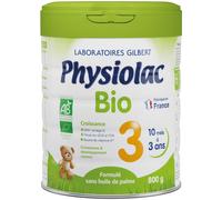 Parapharmacie en ligne > Bébé & Maman > Alimentation bébé Physiolac Bio Croissance 3 800 g - Alimentation bébé - Pharmacie en ligne LaSante.net