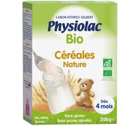 Physiolac Bio Céréales Instantané 4 mois+ 200g