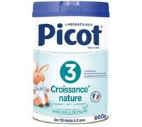Picot Croissance nature Lait 3ème âge 800gr