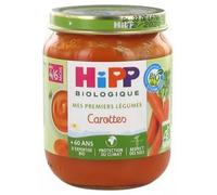 Parapharmacie en ligne > Bébé & Maman > Alimentation bébé > Repas bébé HiPP Mes Premiers Légumes Carottes dès 4/6 Mois Bio 125 g