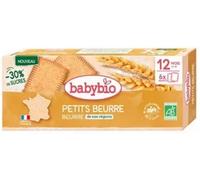 Parapharmacie en ligne > Bébé & Maman > Alimentation bébé > Repas pour bébé BabyBio Petits Beurre 12 Mois et + Bio Sachets de 2 Biscuits x 6