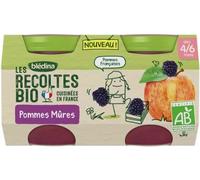 Blédina Pot Pommes Mûres Dès 4/6 mois 2x130g
