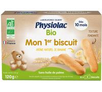 Parapharmacie en ligne > Bébé & Maman > Alimentation bébé > Repas pour bébé > Boudoirs pour bébé Physiolac Mon 1er Biscuit Bio x 24