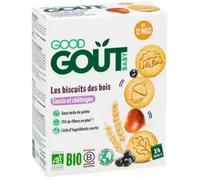 Parapharmacie en ligne > Bébé & Maman > Alimentation bébé > Repas pour bébé Good Goût Biscuits des Bois Cassis et Châtaigne Dès 12 Mois Bio 80 g