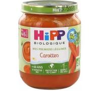 Parapharmacie en ligne > Bébé & Maman > Alimentation bébé > Repas pour bébé HiPP Mes Premiers Légumes Carottes dès 4/6 Mois Bio 125 g