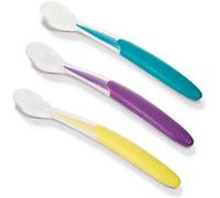 Parapharmacie en ligne > Bébé & Maman > Alimentation bébé > Repas pour bébé NUK Easy Learning 3 Cuillères Douces Silicone 4 Mois et +