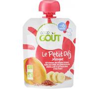Parapharmacie en ligne > Bébé & Maman > Alimentation bébé > Repas pour bébé > Petits pots pour bébé Good Goût Le Petit Déj Mangue dès 6 Mois Bio 70 g - Petits pots bébé - Pharmacie en ligne LaSante.ne