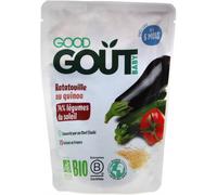 Parapharmacie en ligne > Bébé & Maman > Alimentation bébé > Repas pour bébé > Petits pots pour bébé Good Goût Ratatouille au Quinoa dès 6 Mois Bio 190 g - Petits pots bébé - Pharmacie en ligne LaSante