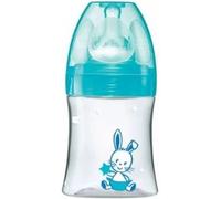 DODIE Biberon Anti-Colique Tétine Ronde 150ml 0-6 mois tétine ronde 3 vitesses Débit 1 - Vert