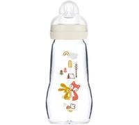 Biberon 1er Age verre 260ML blanc Mam
